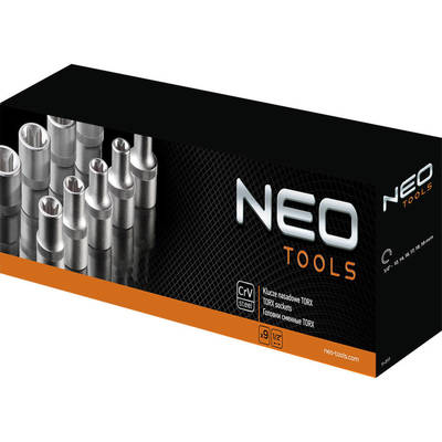 NEO  08-649  Gola sada 1/2 "Torx sada 9 ks