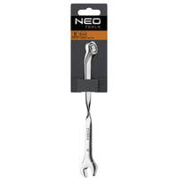 NEO  09-779  Kľúč očko plochý vyhnutý  90 °, 8 mm