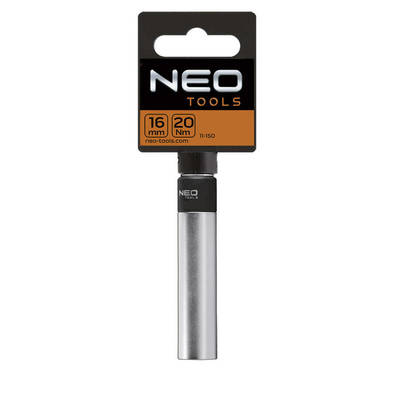 NEO  11-150  Kľúč na sviečky 16 mm s max . moment