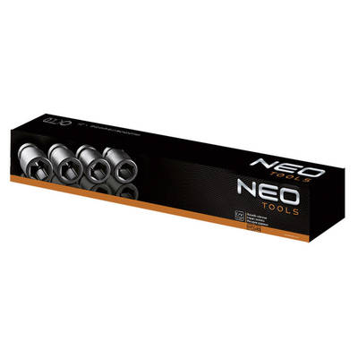 NEO  12-115  Sada nástrčných kľúčov 3/4", 26-38 mm, 8 diel