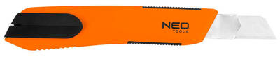 NEO  63-060  Oolamovací nôž ostrie noža 18 mm, mäkký povrch