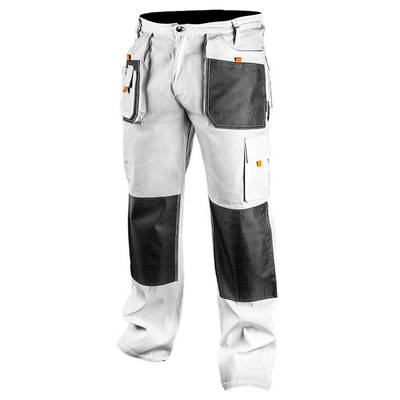 NEO  81-120-L  Pracovné nohavice, biele, veľkosť L/52