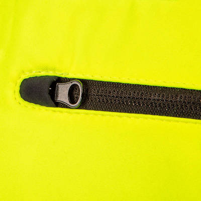 NEO  81-700-L  Pracovná bunda reflexná, softshell s kapucňou, žltá, veľkosť L