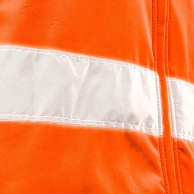 NEO  81-701-XL  Pracovná bunda reflexná, softshell s kapucňou, oranžová, veľkosť XL