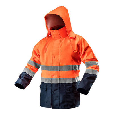 NEO  81-721-S  Pracovná bunda reflexná, vodotesná, oranžová, veľkosť S