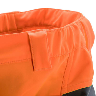 NEO  81-751-M  Pracovné nohavice reflexné, softshell, oranžové, veľkosť M