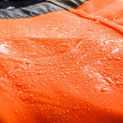 NEO  81-751-M  Pracovné nohavice reflexné, softshell, oranžové, veľkosť M