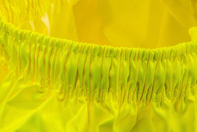 NEO  81-770-L  Reflexné pracovné nohavicové nohavice, nepremokavé, žlté, veľkosť L