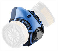 NEO  97-350  Silikonový dýchací  prístroj s miestom na dva absorbery  (dodávaný  bezn absorberov)