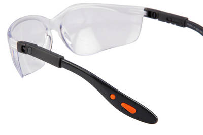 NEO  97-500  Ochranné okuliare , polykarbonátové , biele šošovky