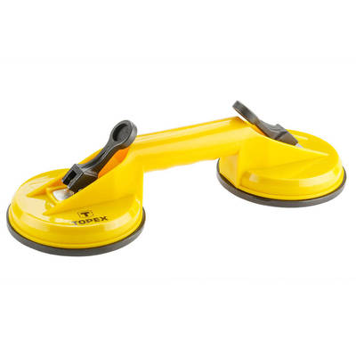 TOPEX  14A780  Prísavka na sklo, dvojitá, 80 kg