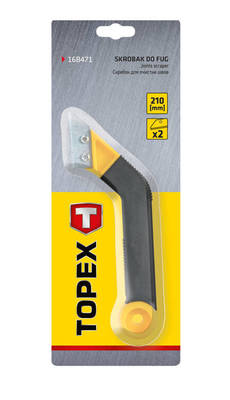TOPEX  16B471  Škrabka, 50 mm, 2 nože