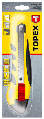 TOPEX  17B428  Nôž so zalomeným ostrím 18 mm