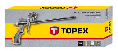 TOPEX  21B507  Pištol na montážnu penu