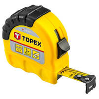 TOPEX  27C305  Zvinovací meter, ocel 5 m x 19 mm