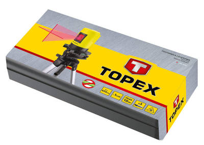 TOPEX  29C909  Laserová vodováha so statívom