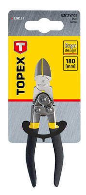 TOPEX  32D138  Kliešte čelné kĺbové, 180 mm