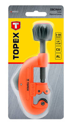 TOPEX  34D032  Nožnice na plastové rúrky,  3 - 22 mm (1/8" - 1.1/4")