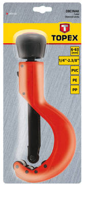 TOPEX  34D036  Nožnice na plastové rúrky, 6-63 mm (1/4" - 2.5/8")