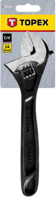 TOPEX  35D555  Nastaviteňý kľúč 150 mm, 0-24 mm