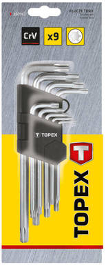 TOPEX  35D961  Sada TORX T10-T50, 9 ks