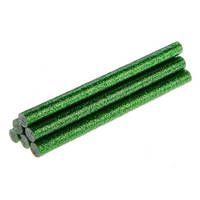 TOPEX  42E184  Lepiace tyčinky, zelená, brokát, 6 ks, 8 mm x 100 mm