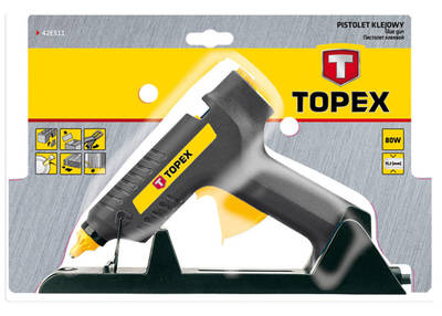 TOPEX  42E511  Lepiaca pištol 11 mm + držiak, 80 W