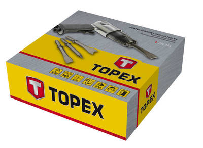 TOPEX  74L331  Pneumatické kladivo, sada
