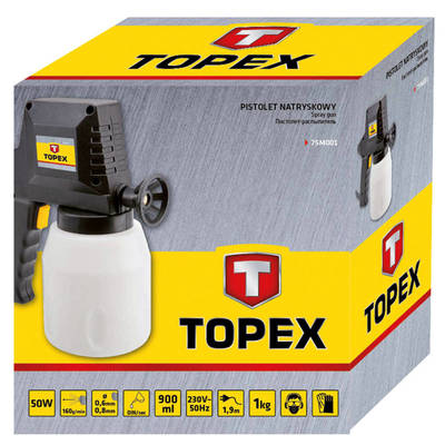 TOPEX  75M001  Elektrická striekacia pištoľ, 230 V, 45 W