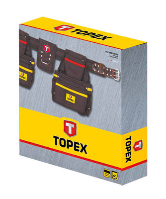 TOPEX  79R402  Opasok na náradie, 21 priečinkov