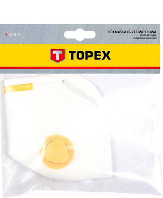 TOPEX  82S138  Polomaska protiprašná 2 filter, FFP1