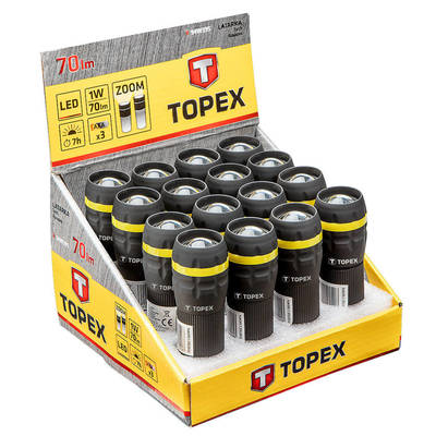 TOPEX  94W395-16  Zoom baterka  16 ks, 3xAAA