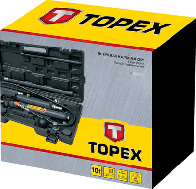 TOPEX  97X060  Zdviháky, 10 t, 330-455 mm, sada