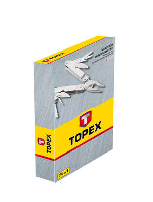 TOPEX  98Z055  Multifunkční nástroj sada, 74 ks