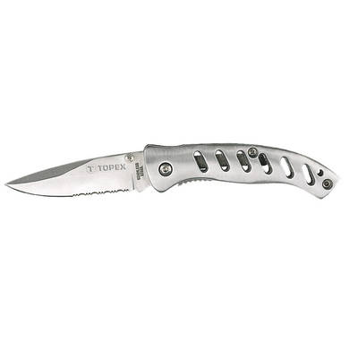 TOPEX  98Z105  Vreckový nôž, čepeľ 80 mm, skladací