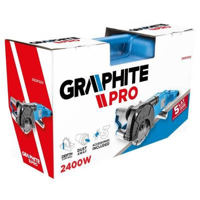 GRAPHITE PRO  59GP300  Drážkovacia fréza 2400W