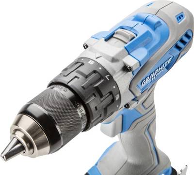 GRAPHITE PRO  59GP400  AKU Vŕtačka 2x18V, Li-Ion/2.5 Ah,