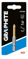 GRAPHITE  57H981  Bity,  PZ1 x 50mm