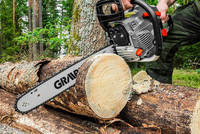 GRAPHITE  58G952  Benzínová reťazová píla 2kW (2.7 HP), vodiaca lišta 18 "(458 mm)