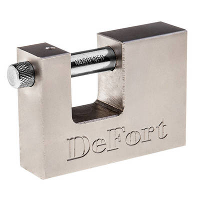 DEFORT  90U332  Zámka tyčová 70 mm, 3 kľúče