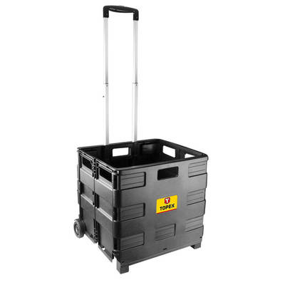 TOPEX  79R306  Transportný vozík, skladací box, nosnosť 35 kg