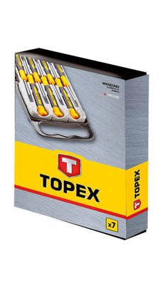 TOPEX  39D558  Sada mikroskrutkovačov, 7 ks