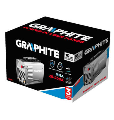 GRAPHITE  56H811  Zváračka invertor IGBT 230V, 200A