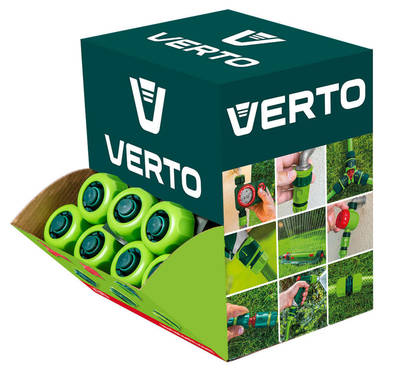 VERTO  15G733-30  Rýchlospojka na hadicu STOP 3/4 ", bi-materiál, 30 ks