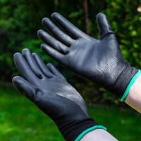 VERTO  97H137  Záhradné rukavice, potiahnuté PU, veľkosť 9 "