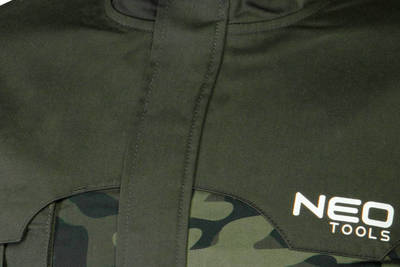 NEO  81-211-XL  Pánska pracovná bunda CAMO, zelená s makáčovou potlačou, veľ. XL