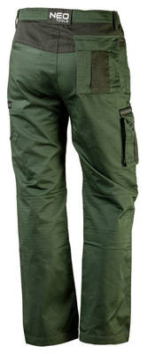 NEO  81-222-L  Pracovné nohavice CAMO, zelené, veľ. L