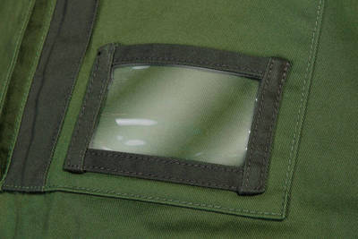 NEO   81-242-M  Pracovné nohavice na traky CAMO, zelené, veľ. M