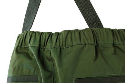 NEO   81-242-XL  Pracovné nohavice na traky CAMO, zelené, veľ. XL