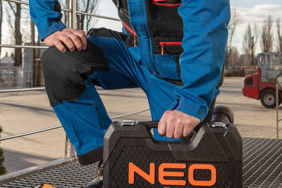 NEO  81-215-L  Pánska pracovná bunda HD+, modrá, veľ. L